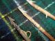 Vintage Primitive Native Atlatl Spears Arrows W/ Wood Bow Native American photo 1