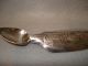 Sterling Tlingit / Haida Spoon Handcrafted Northcoast Awesome Flatware & Silverware photo 4