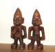 Yoruba People Ibeji Statues - Male & Female,  From Nigeria (3) Sculptures & Statues photo 2