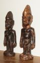 Yoruba People Ibeji Statues - Male & Female,  From Nigeria (4) Sculptures & Statues photo 1