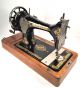 Singer Model 28 Hand Crank Sewing Machine W Bentwood Case Victorian Decals 1918 See more Singer 20u Mechanical Sewing Machine photo 3