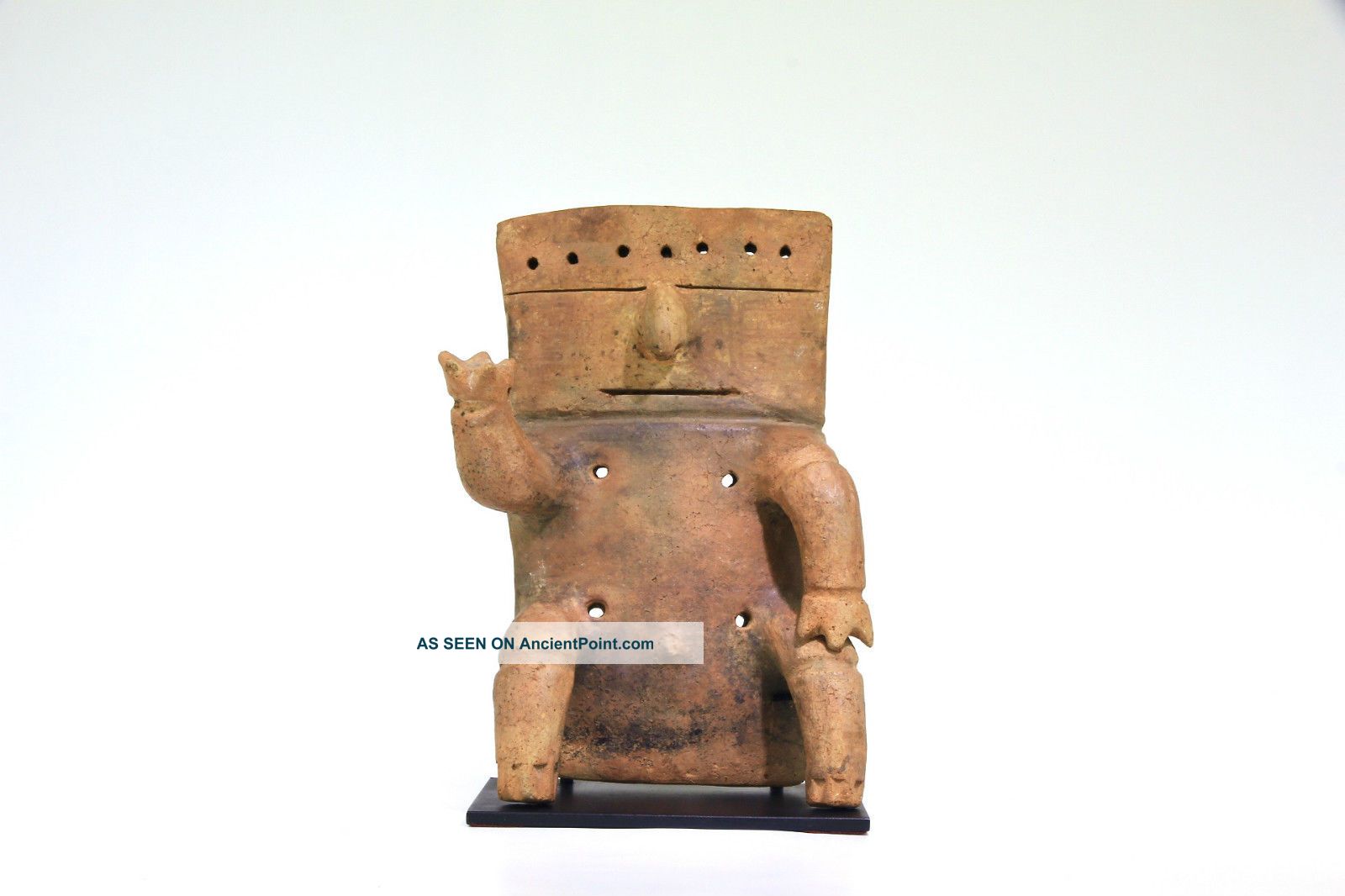 Ex Sotheby ' S Pre Columbian Colombia Quimbaya Figure 500 1000 Ad The Americas photo