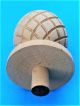 Maple Solid Wood Staircase Finial Newel Post Cap,  Carved Finials photo 1
