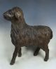 Carved Wood Sheep Papermache Mold/sculpture Primitives photo 1