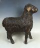 Carved Wood Sheep Papermache Mold/sculpture Primitives photo 4