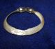 Vintage India Silver Bracelet - Double Elephant Head And Mother Of Pearl Bangle India photo 1