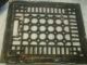 Vintage Decorative Heat /register Grate Geometric Design 12 By 9 3/4 Heating Grates & Vents photo 2