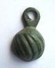 Circa.  800 A.  D British Found Viking Period Bronze Amulet Pendant - Hazel Nut British photo 1
