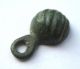 Circa.  800 A.  D British Found Viking Period Bronze Amulet Pendant - Hazel Nut British photo 3