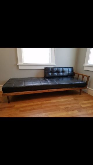 Nyc / Boston Delivery Mid Century Modern Day Bed / Love Seat / Couch photo
