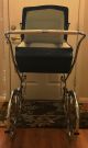 Vintage Italian Perego Baby Stroller Carriage - Navy Blue - Made In Italy Baby Carriages & Buggies photo 7