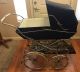 Vintage Italian Perego Baby Stroller Carriage - Navy Blue - Made In Italy Baby Carriages & Buggies photo 8