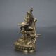 Chinese Collectable Brass Carved A Buddism Happy Buddha Statue Other Antique Chinese Statues photo 3
