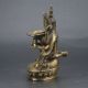 Chinese Collectable Brass Carved A Buddism Happy Buddha Statue Other Antique Chinese Statues photo 4