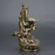 Chinese Collectable Brass Carved A Buddism Happy Buddha Statue Other Antique Chinese Statues photo 6