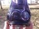 Fancy Purple Vase W/wide Opening 1910 ' S Era Decorative L@@k Vases photo 2