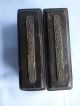 Antique Carved Wood Bookends Coffin Mortuary? Bible? Arts And Crafts Movement Arts & Crafts Movement photo 1