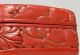 B361: Japanese Tsuishu Lacquer Ware Style Accessory Case With Very Good Work Boxes photo 4