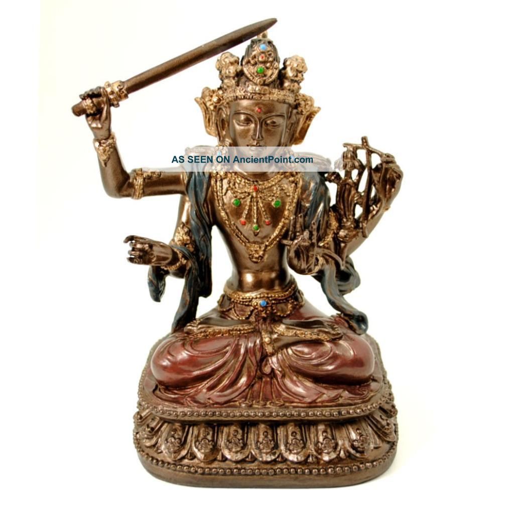Manjushri Statue 5.  25 