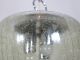 Italian Vintage Murano Glass Chandelier Lamp In Mazzega Venini Style Mid-Century Modernism photo 5