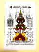 Antique Thai Buddha Pha Yan Fabric Lp Amulet Vessavana Temple Wishing Gift God Amulets photo 2