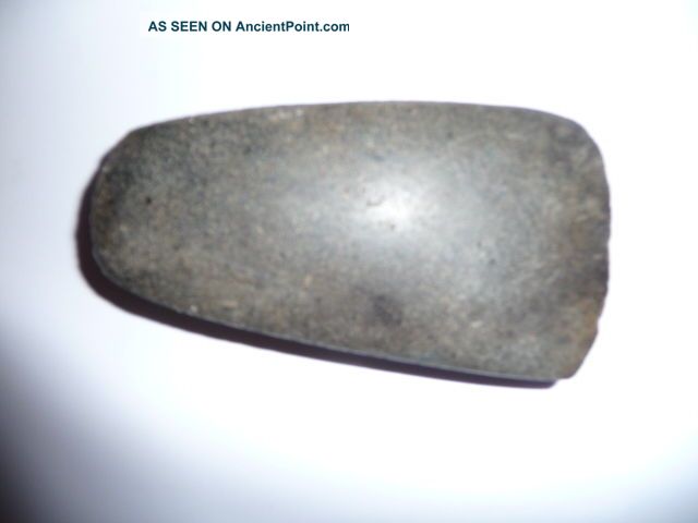 Stone Adz Head - Believed To Maori (zealand) Not Reproduction Pacific Islands & Oceania photo
