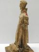 Old Mexico Antique Mexican Saint Santos Statue Wood Crvd Figure - Exceptional Latin American photo 3