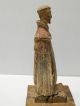 Old Mexico Antique Mexican Saint Santos Statue Wood Crvd Figure - Exceptional Latin American photo 6