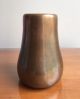 Art Deco Heinz Art Metal Bronze Cabinet Vase W/applied Sterling Design 1912 Metalware photo 3