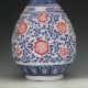 Chinese Famille Rose Porcelain Hand - Painted Flowers Vase W Qianlong Mark Xcq18 Vases photo 2