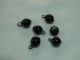Antique [1860 ' S] Glass & Metal Buttons - 6 Buttons photo 2