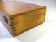 Vintage Solid Long Grain Pine Storage Case With Locking Clasp And Dividers. Boxes photo 10