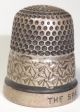 Uk Sterling Silver Thimble Pinwheel Design “the Spa” Henry Griffith & Sons 1931 Thimbles photo 2