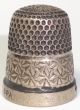 Uk Sterling Silver Thimble Pinwheel Design “the Spa” Henry Griffith & Sons 1931 Thimbles photo 3