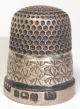 Uk Sterling Silver Thimble Pinwheel Design “the Spa” Henry Griffith & Sons 1931 Thimbles photo 6