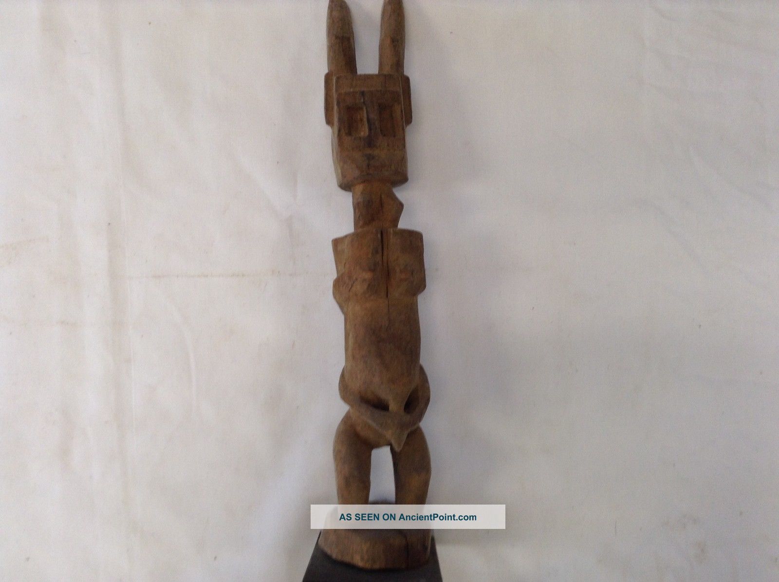 Very Old Sculpture On Stand Africa Other African Antiques photo