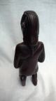 Antique African Art Carved Wood Warrior Figure Other African Antiques photo 1