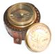 Vintage Navigation Collectable Compass - Antique Finish Maritime Compass Penny1930 Compasses photo 2