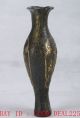 Chinese Bronze Gilt Handwork Carved Beauty Vase W Qing Dynasty Mark Ht087 Vases photo 2