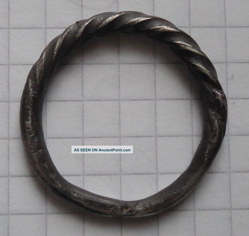 Viking Period Big Size Silver Ring Viking photo