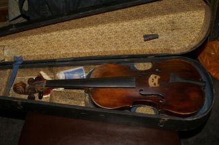 Very Old Antique Violin Thomas Balestirieri 1760 photo