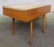 Pair (2) George Nelson Herman Miller Leather Top End / Side Table Mid Century Post-1950 photo 4