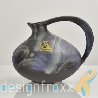 Ruscha Pottery Vase Watering Can Kurt Tschorner Mid Century Modern Wgp Fat Lava photo