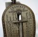 Antique Metal Pelouze Scale & Mfg Co.  1899 1 Lb.  Postal Scale Domestic Foreign Scales photo 2