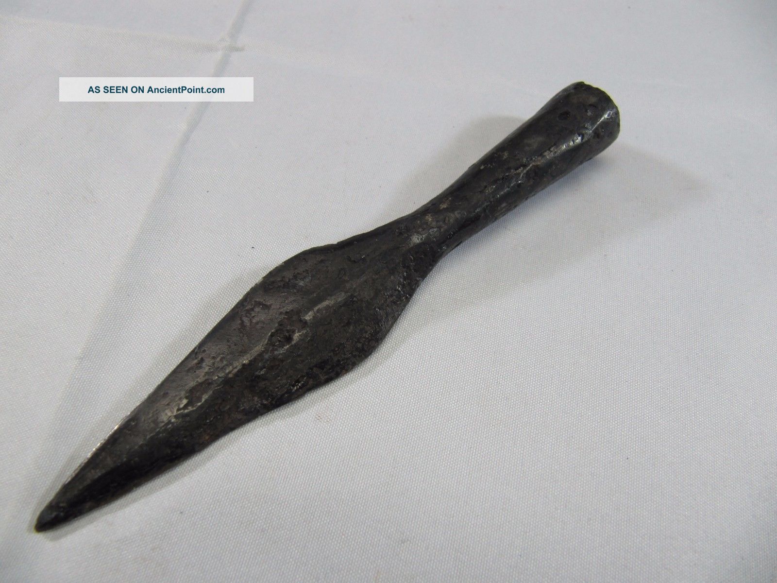 Ancient Viking Iron Long Spearhead 7th - 8th Century - 6 