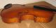 Antique Antonius Stradivarius Cremonensis Faciebat 4/4 Violin 1755 For Repair String photo 2