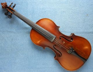 Antique Violin With 1933 Simon Rosen Repair Label photo