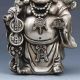 Cupronickel Handwork Carved Mammon Statue Other Chinese Antiques photo 2