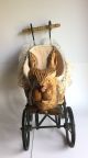 Vintage Wicker Baby Buggy Rabbit Bunny Pram Baby Carriages & Buggies photo 2