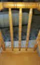Vintage Jenny Lind (?) Doll Cradle And High Chair - Taiwan Baby Cradles photo 2